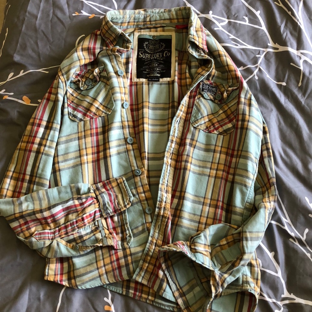 Superdry button down shirt